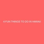 4 FUN THINGS TO DO IN HAWAII