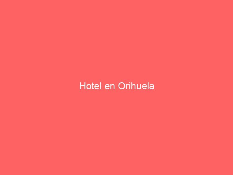 Hotel en Orihuela